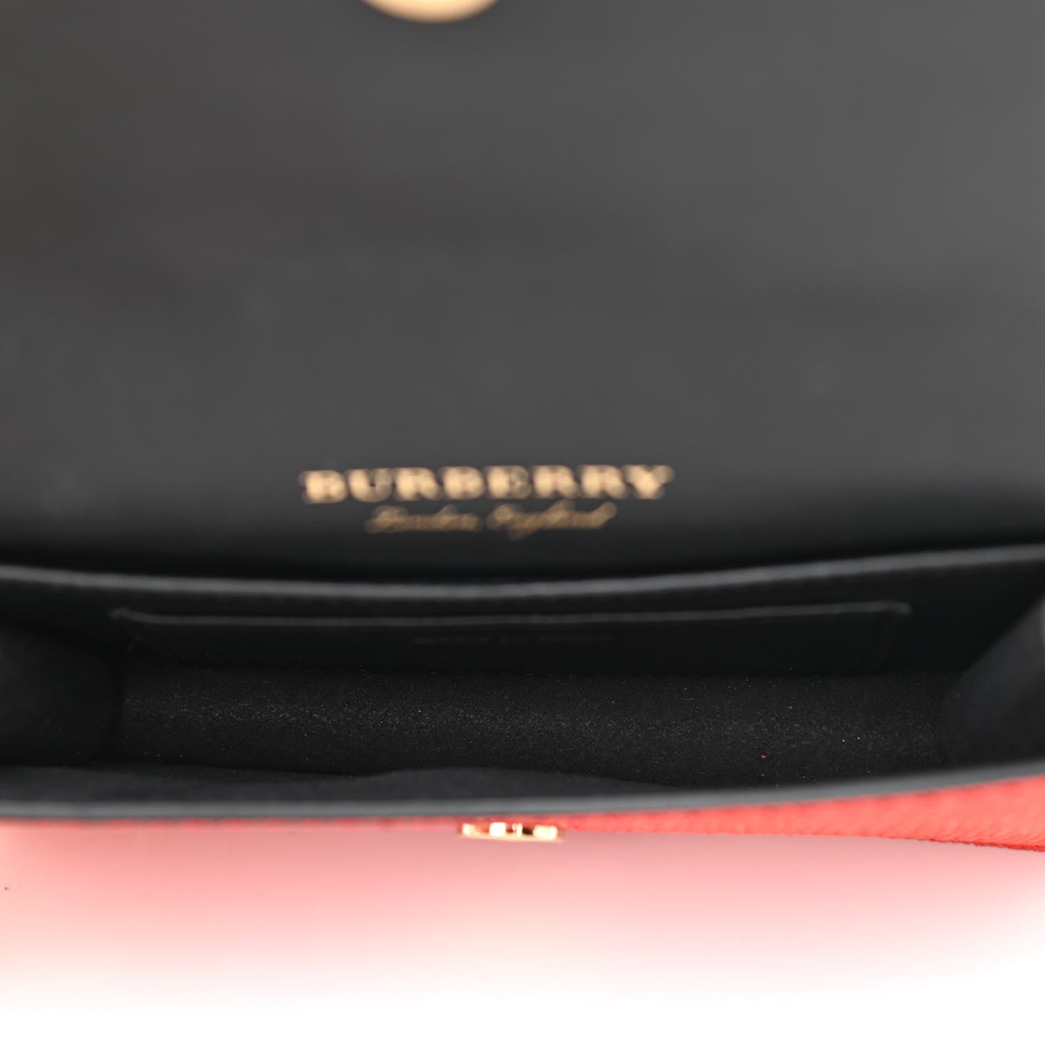 Burberry Grainy Calfskin Watersnake The Owl Small Buckle Bag Pale Apricot 5 of 8