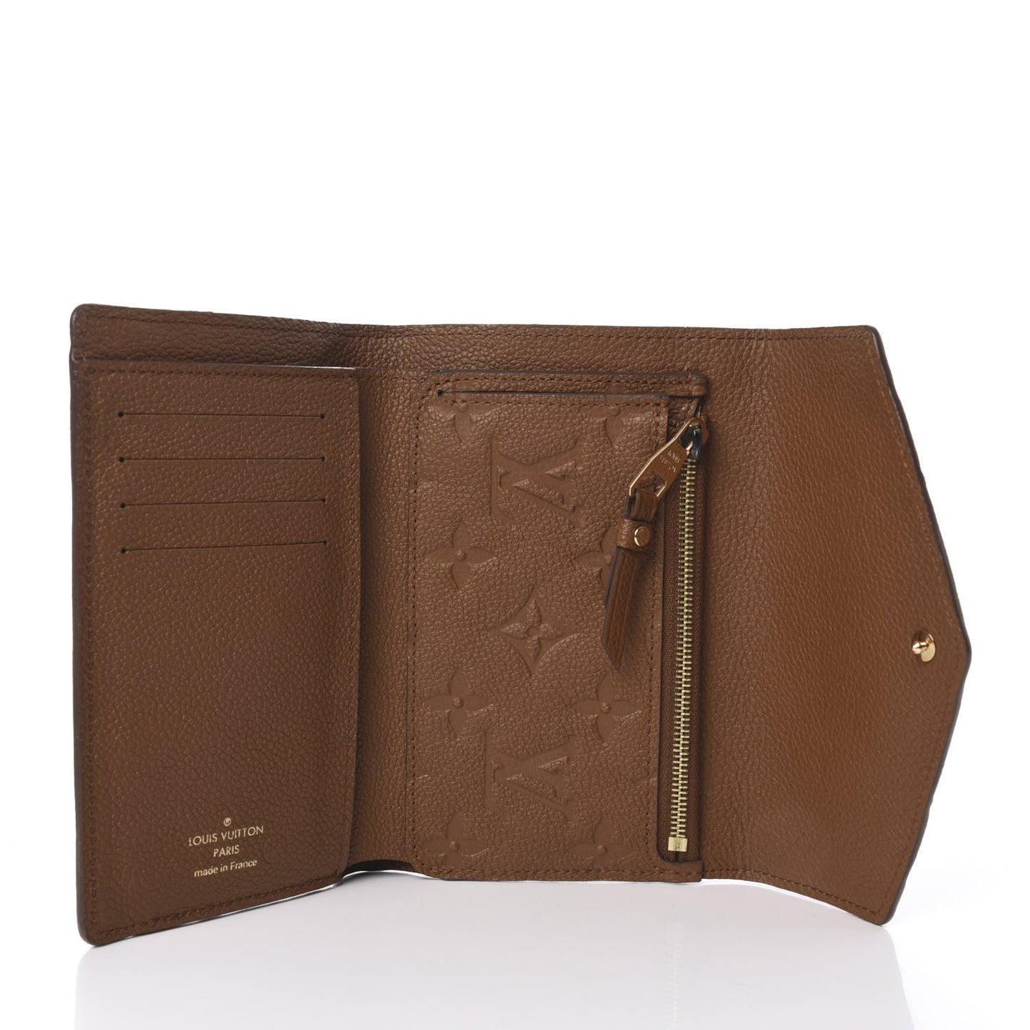 Empreinte Compact Curieuse Wallet Havane