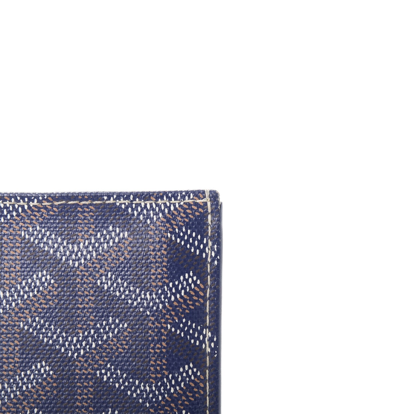 Goyardine Bi-Fold Wallet Navy