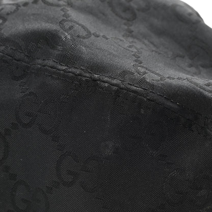 Gucci Nylon Lapin Fur Monogram Bucket Hat L Black 7 of 8