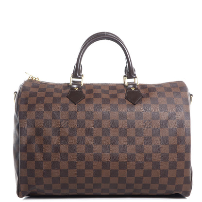 Louis Vuitton Damier Ebene Speedy Bandouliere 35 1 of 7