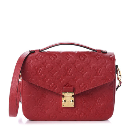 Louis Vuitton Empreinte Pochette Metis Scarlet 1 of 10