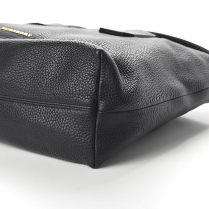 Burberry London Grainy Calfskin Medium Baynard Tote Black 7 of 9
