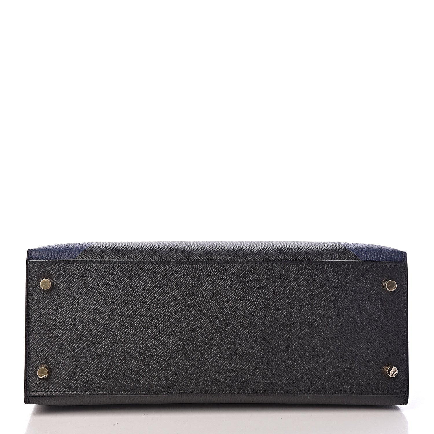 Hermes Epsom Taurillon Clemence Chevre Mysore Horseshoe Kellygraphie Lettre X Kelly Sellier 28 Noir Bleu Indigo Bleu Saphir 6 of 36