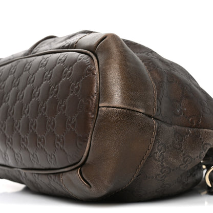 Gucci Metallic Soft Guccissima Medium Sukey Top Handle Bag Bronze 10 of 11