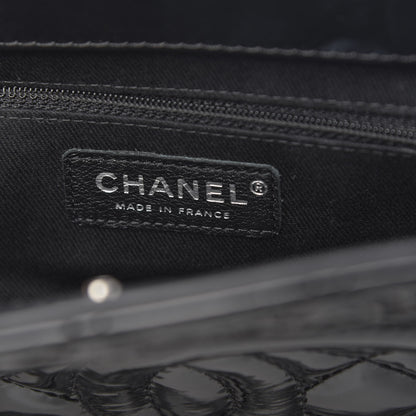 Chanel Patent Quilted Timeless CC Shopping Tote Black 6 of 14