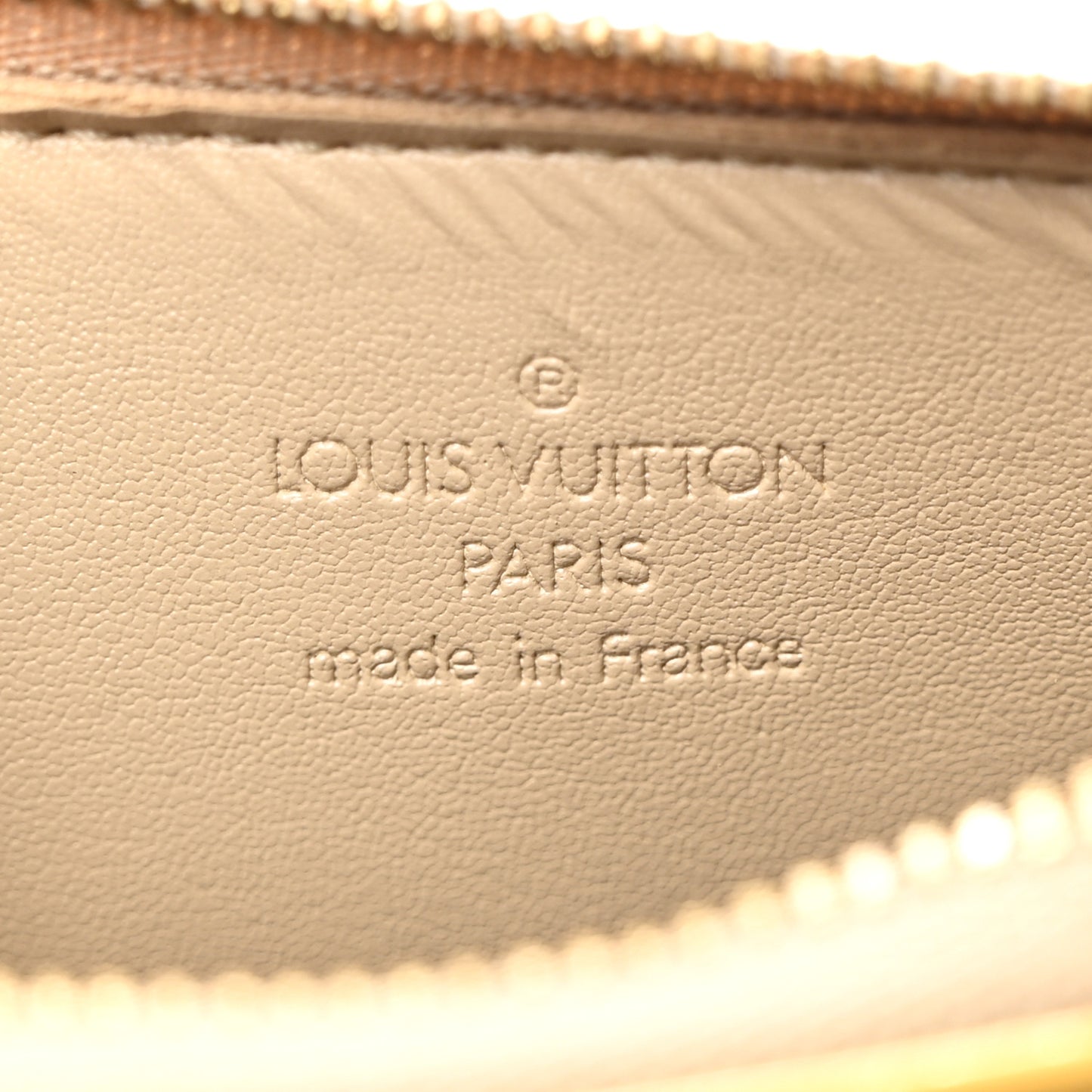 Vernis Lexington Fleurs Pochette Beige