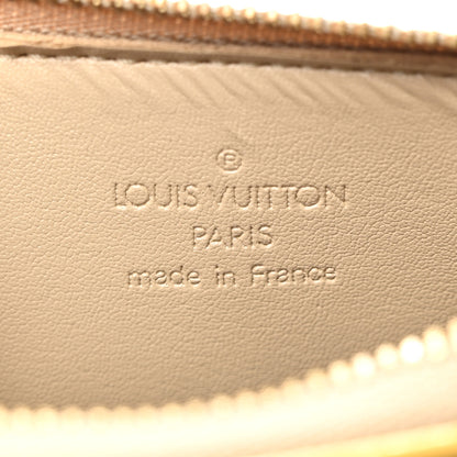 Louis Vuitton Vernis Lexington Fleurs Pochette Beige 6 of 7