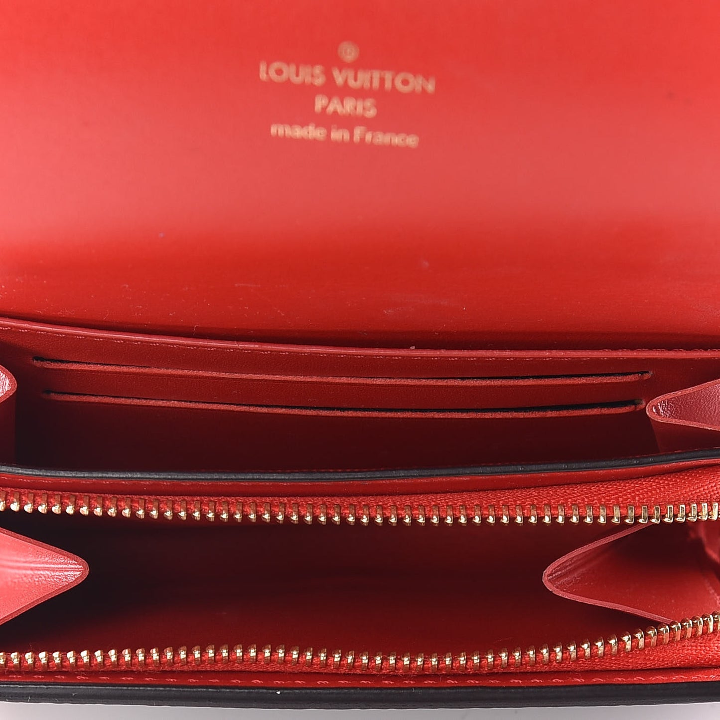 Monogram Flore Compact Wallet Coquelicot