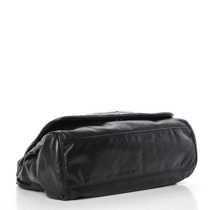 Chanel Calfskin Large Rock and Chain Flap Black 4 of 8