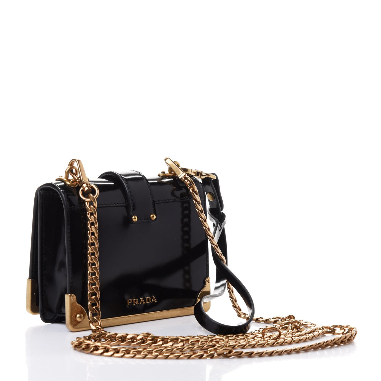 Spazzolato Micro Cahier Bag Black