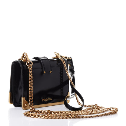 Prada Spazzolato Micro Cahier Bag Black 2 of 4