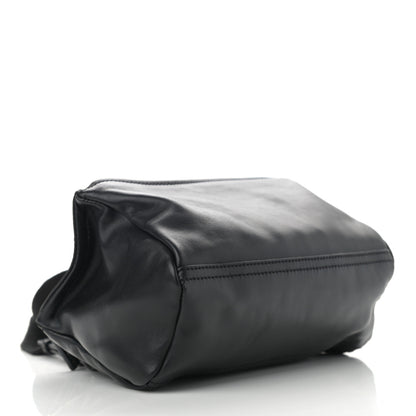 Givenchy Calfskin Mini Pandora Logo Strap Black 3 of 9