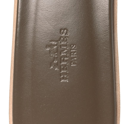 Hermes Epsom Oran Sandals 40.5 Etoupe 9 of 12