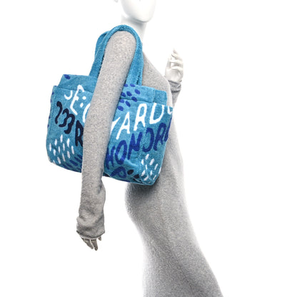 Goyard Eponge Terry Beach Bag Turquoise 3 of 11