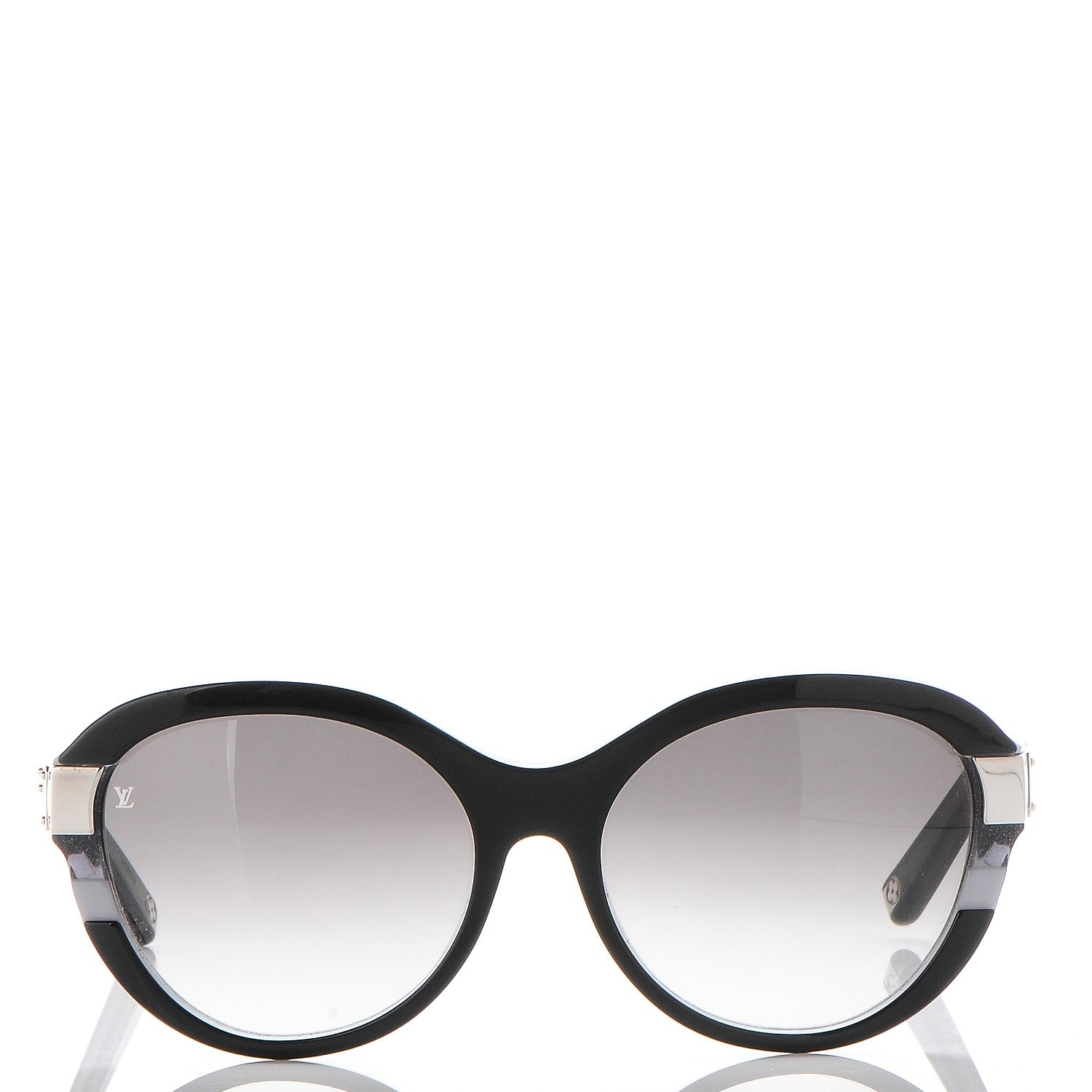 Louis Vuitton Acetate Petit Soupcon Cat Eye Sunglasses Z0489W Black 2 of 8