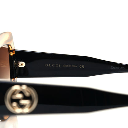 Gucci Square Frame GG0178S Sunglasses Havana 6 of 9