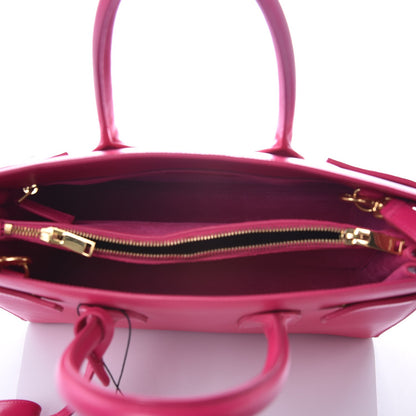 Saint Laurent Calfskin Small Sac De Jour Bubblegum 5 of 8