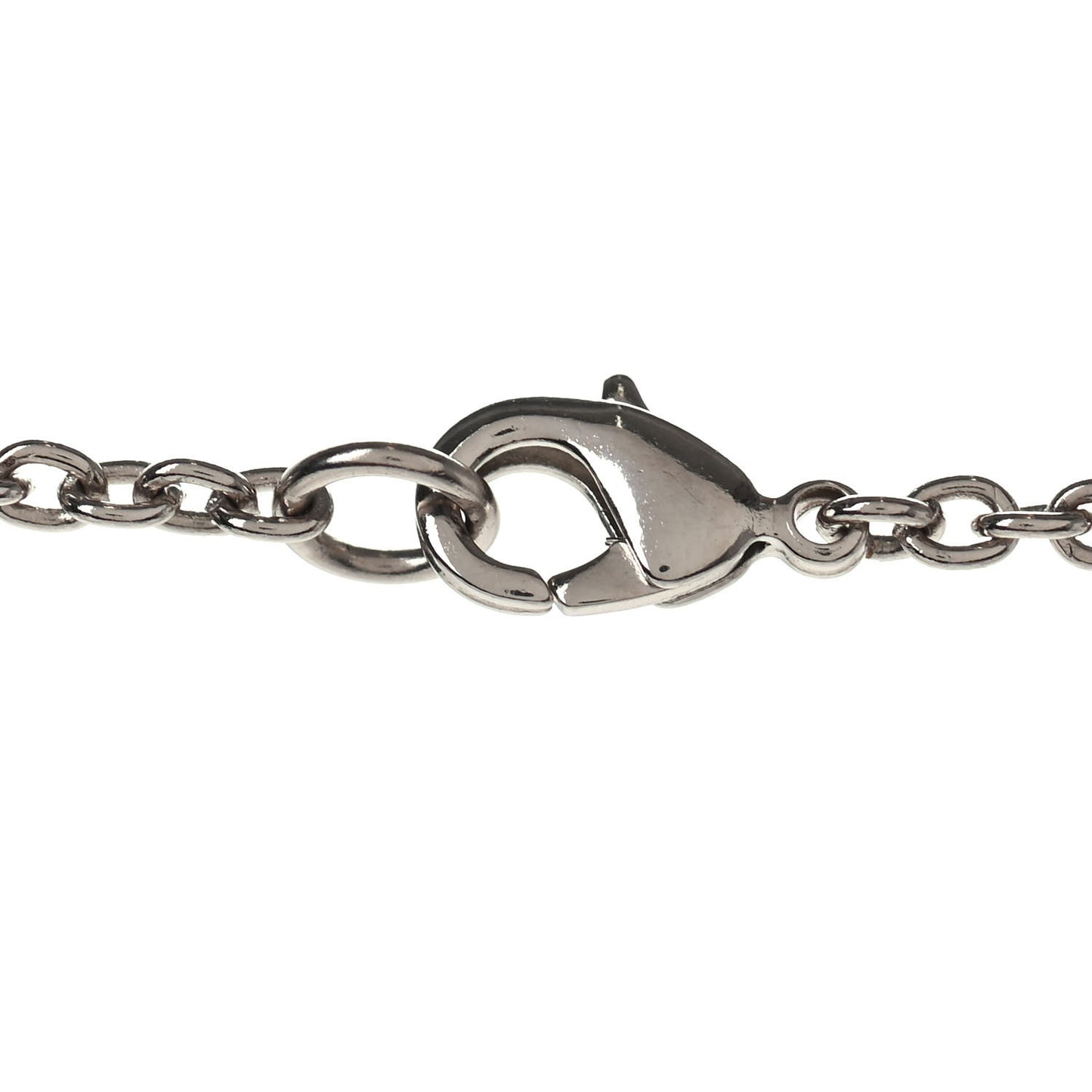 Crystal Marmont Necklace Aged Silver