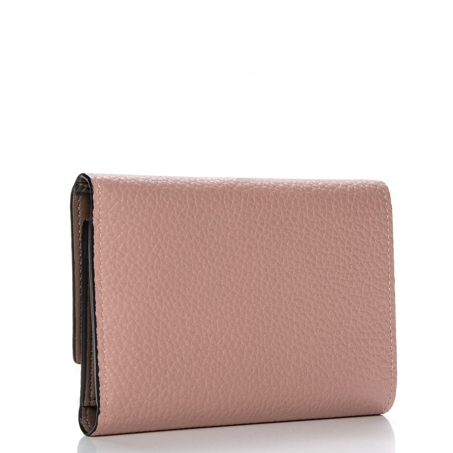 Taurillon Capucines Compact Wallet Magnolia