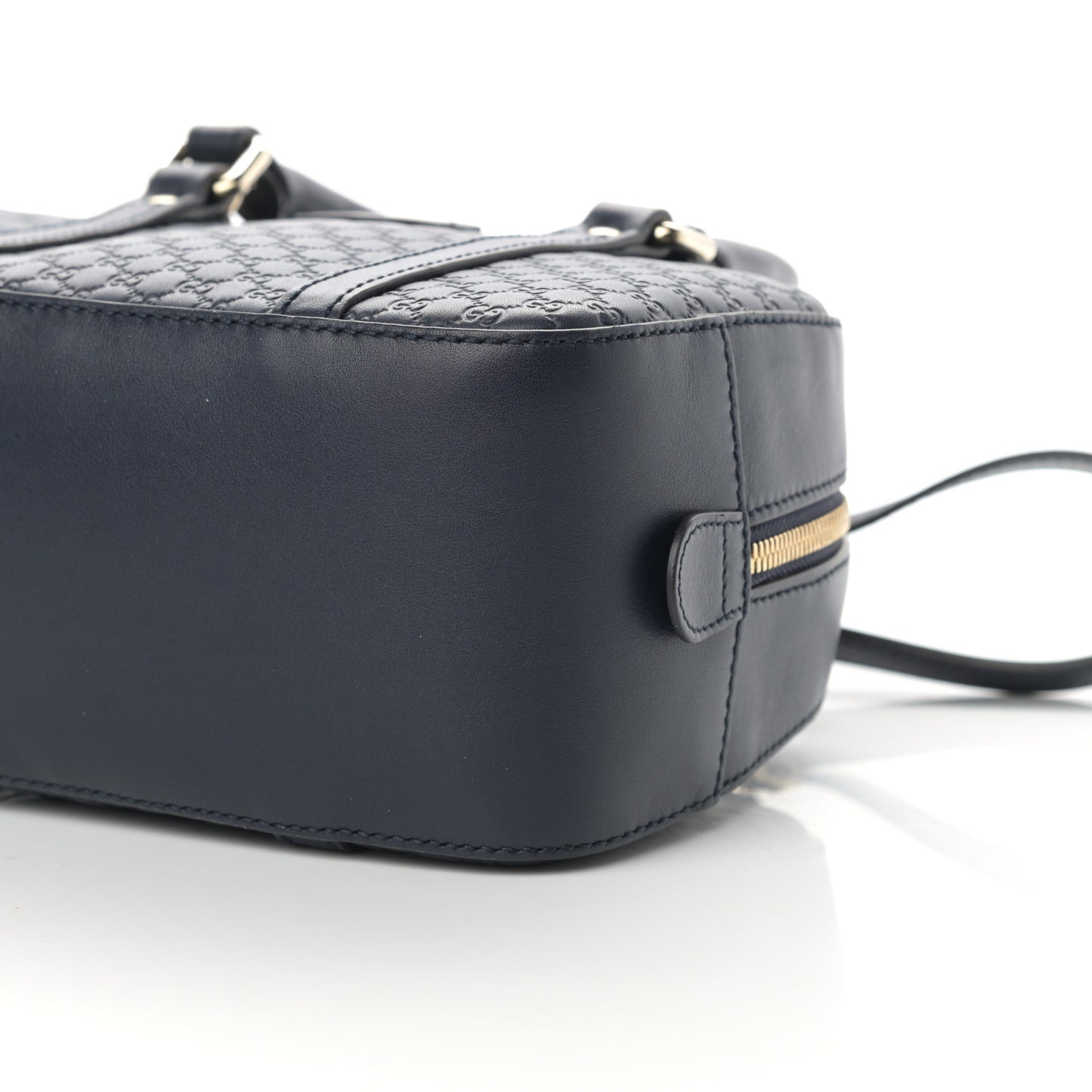 Soft Microguccissima Small Crossbody Bag Blue