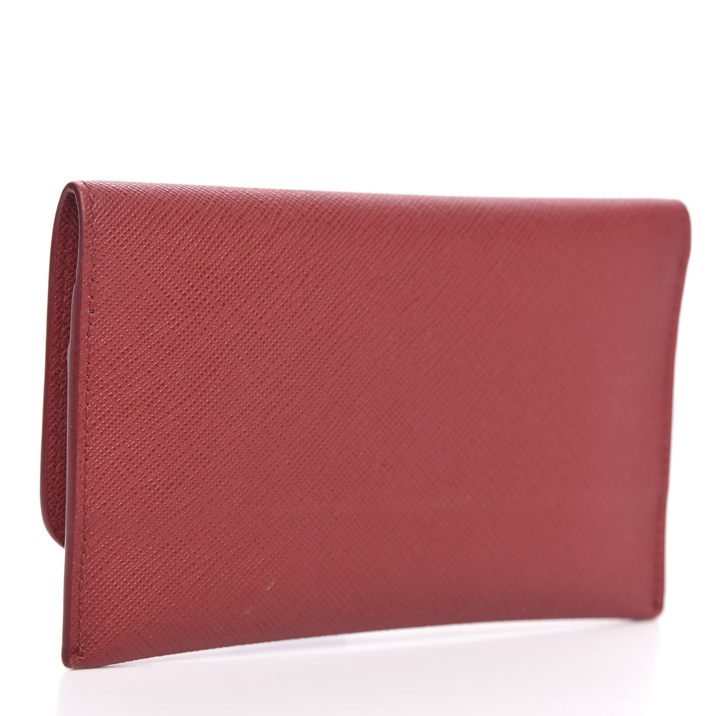 Saffiano Metal Flap Wallet Fuoco