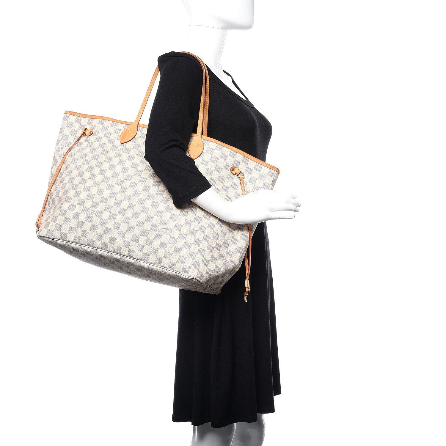 Louis Vuitton Damier Azur Neverfull GM 2 of 18