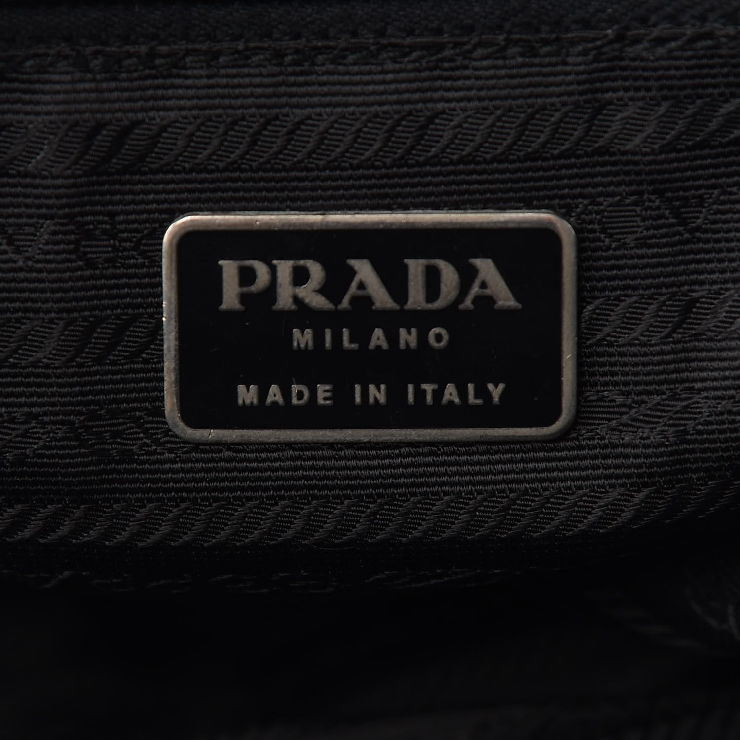 Prada Nylon Vela Tote Black 6 of 10