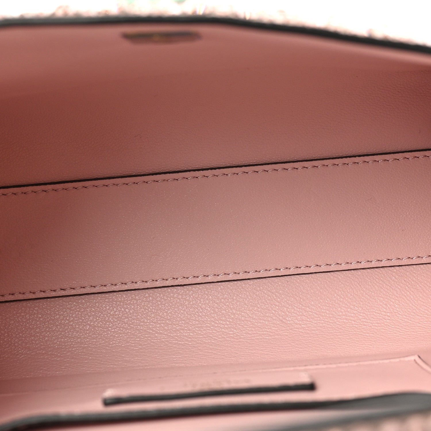 Valentino Garavani Crystal Embroidered Mini Vsling Top Handle Bag Vintage Rose Quartz 5 of 9