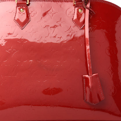 Louis Vuitton Vernis Alma GM XL Pomme D'Amour 9 of 17