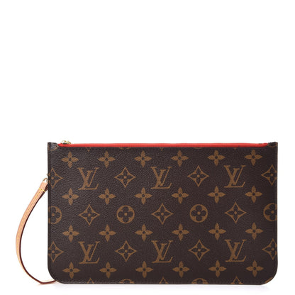 Louis Vuitton Monogram Neverfull MM GM Pochette Cherry 1 of 7