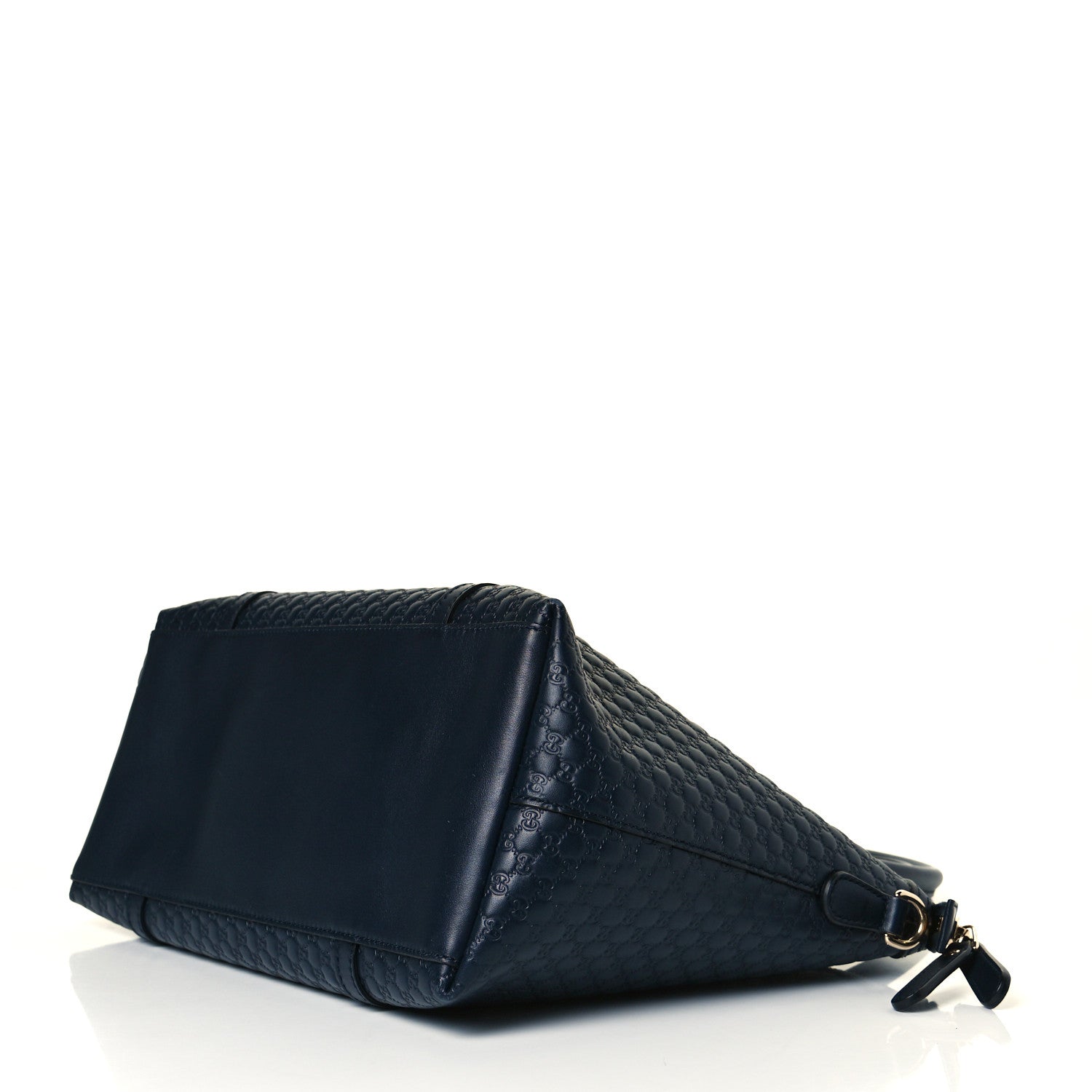 Gucci Soft Microguccissima Dome Satchel Navy 8 of 8