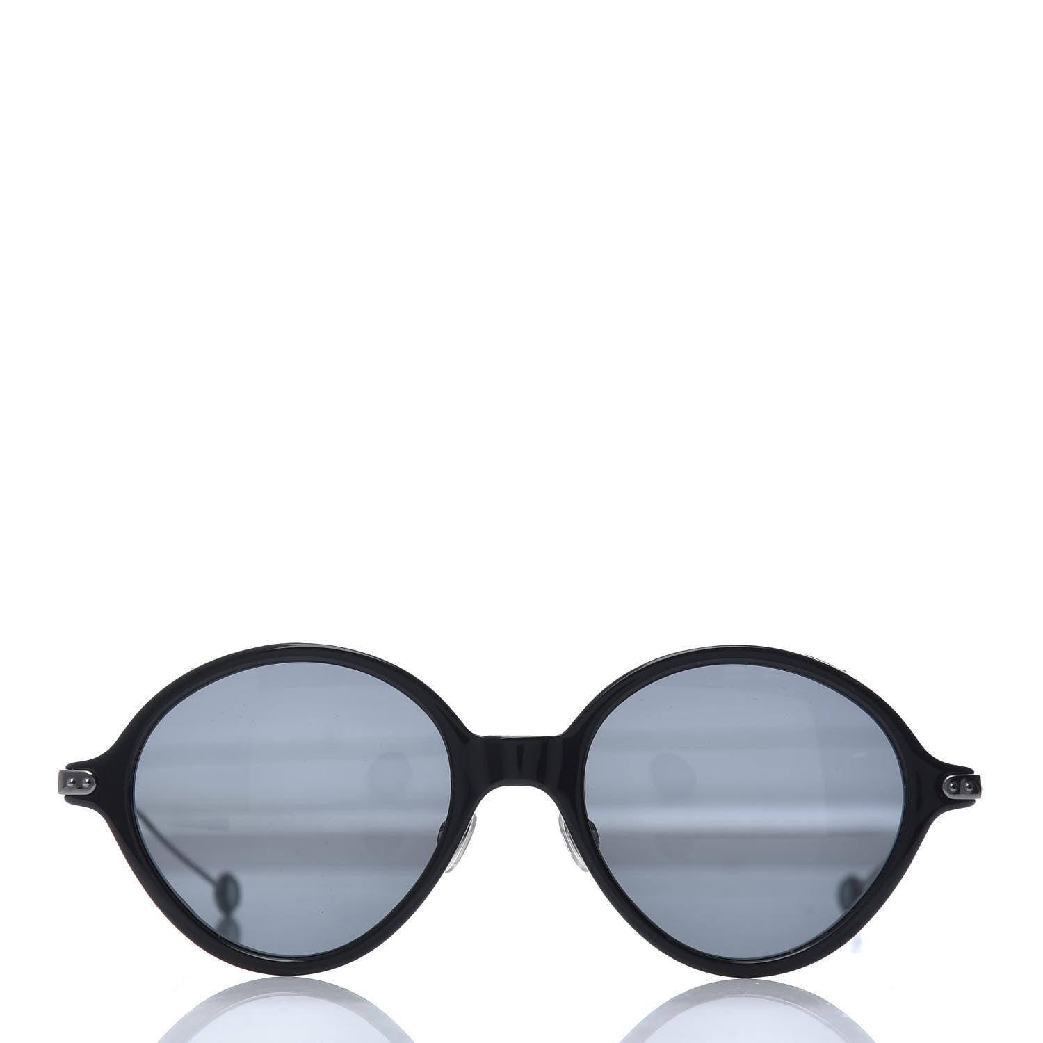 Christian Dior Acetate Umbrage Round Sunglasses Tortoise Black 2 of 8