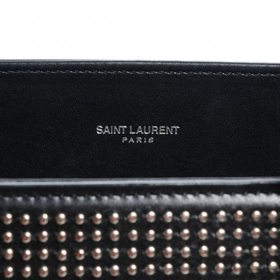Calfskin Studded Sac De Jour Small Black