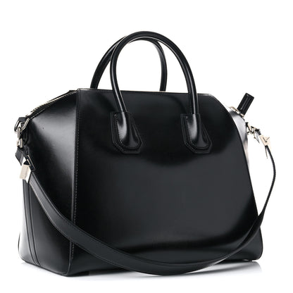 Givenchy Shiny Lord Calfskin Medium Antigona Black 3 of 15