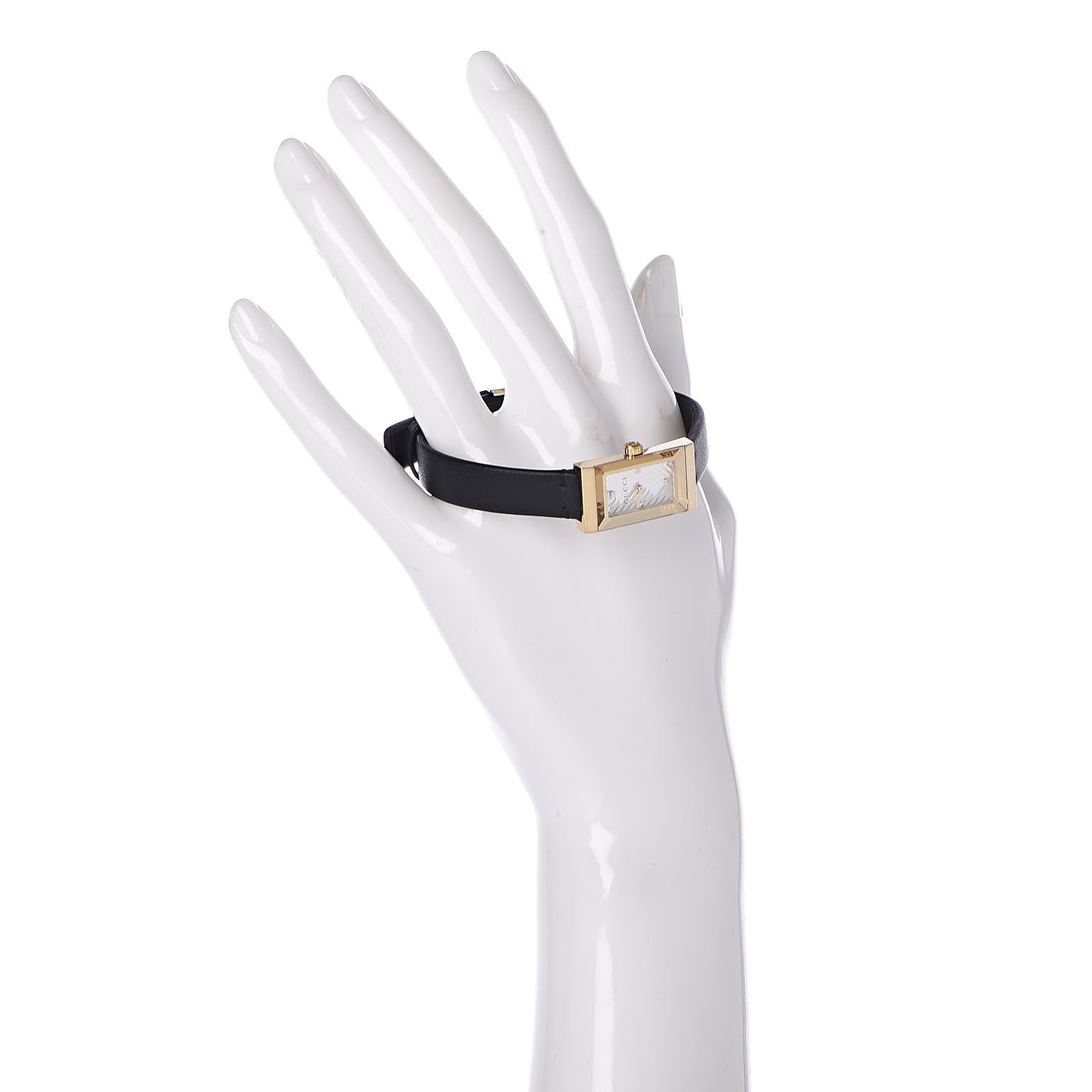 Gucci Stainless Steel Calfskin 14mm G-Frame Quartz Watch 2 of 10