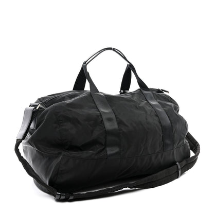 Prada Nylon Vela Viaggio Duffle Black 2 of 8
