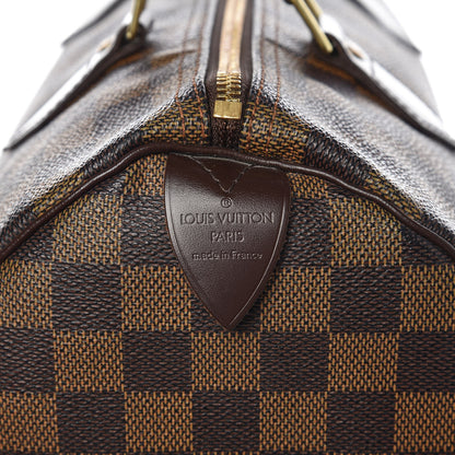 Louis Vuitton Damier Ebene Speedy 30 7 of 11
