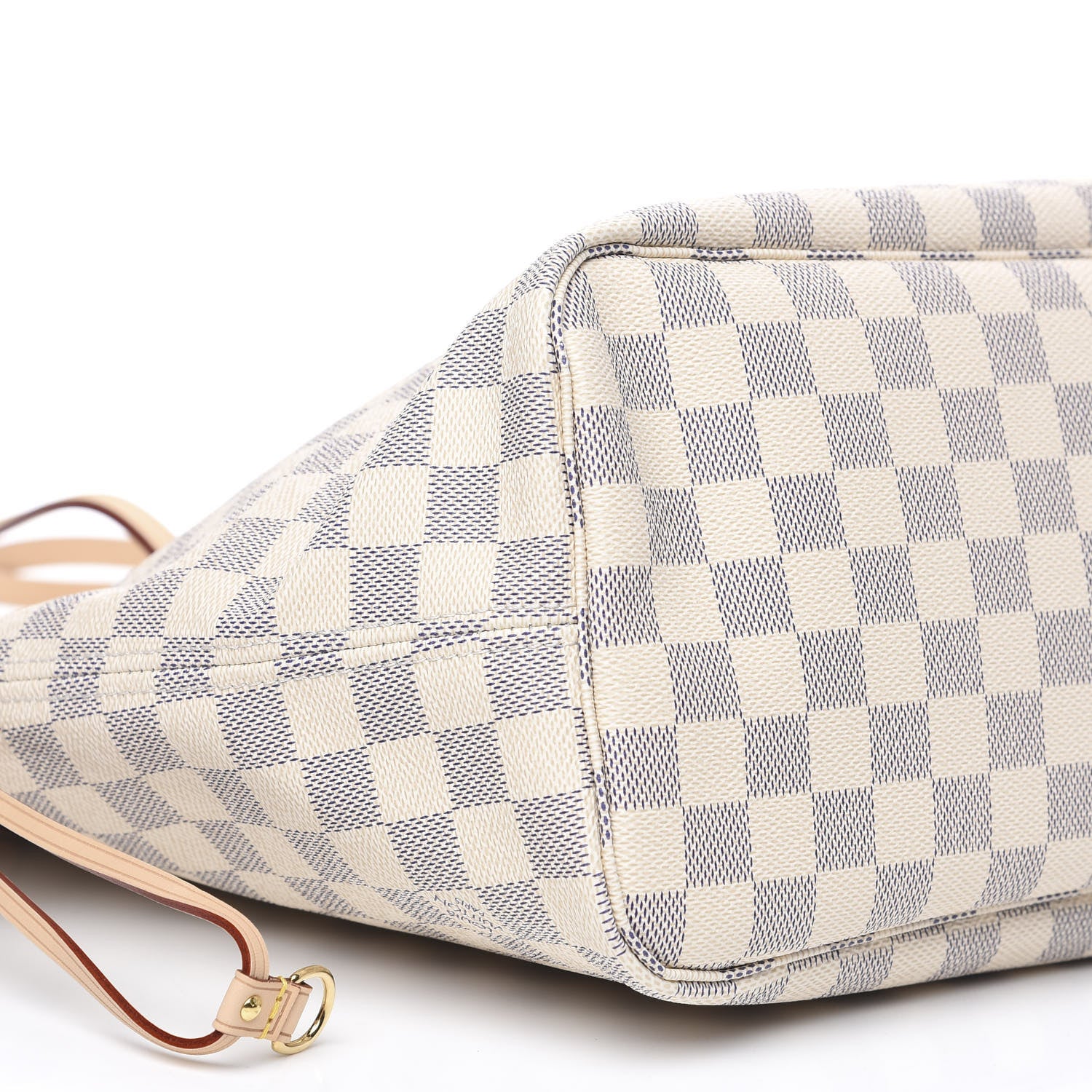 Louis Vuitton Damier Azur Neo Neverfull MM Rose Ballerine 7 of 8