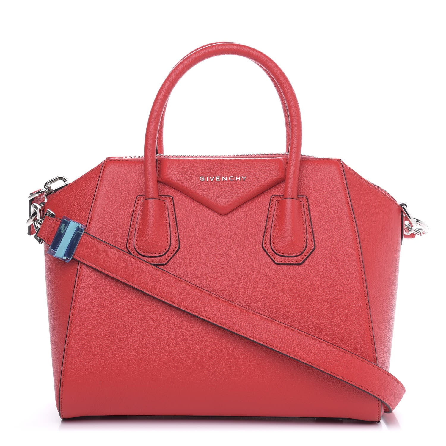 Givenchy Sugar Goatskin Small Antigona Red 1 of 9