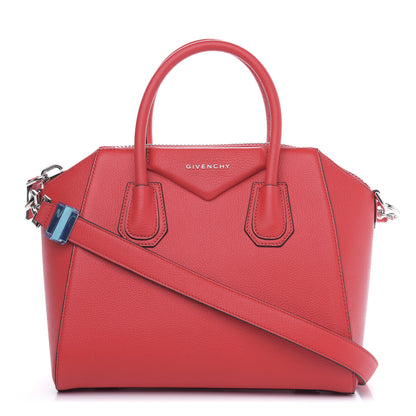 Givenchy Sugar Goatskin Small Antigona Red 1 of 9