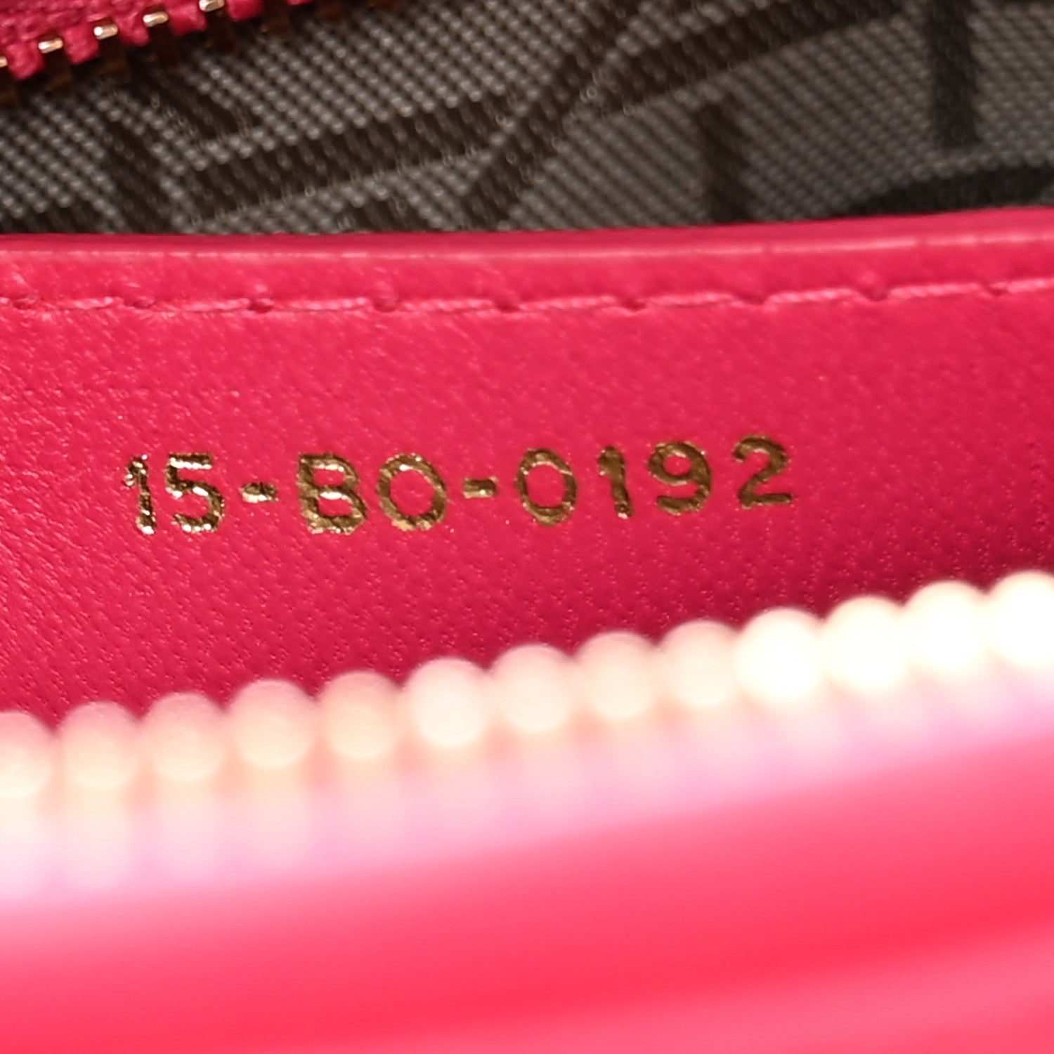 Christian Dior Lambskin Cannage Medium Lady Dior Fuchsia 7 of 14