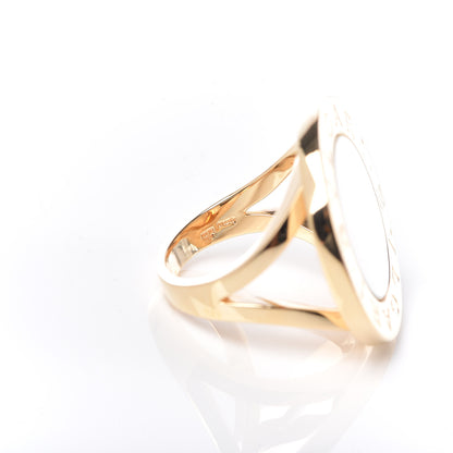 Bulgari 18K Yellow Gold Mother of Pearl BVLGARI BVLGARI Ring 52 6 5 of 5