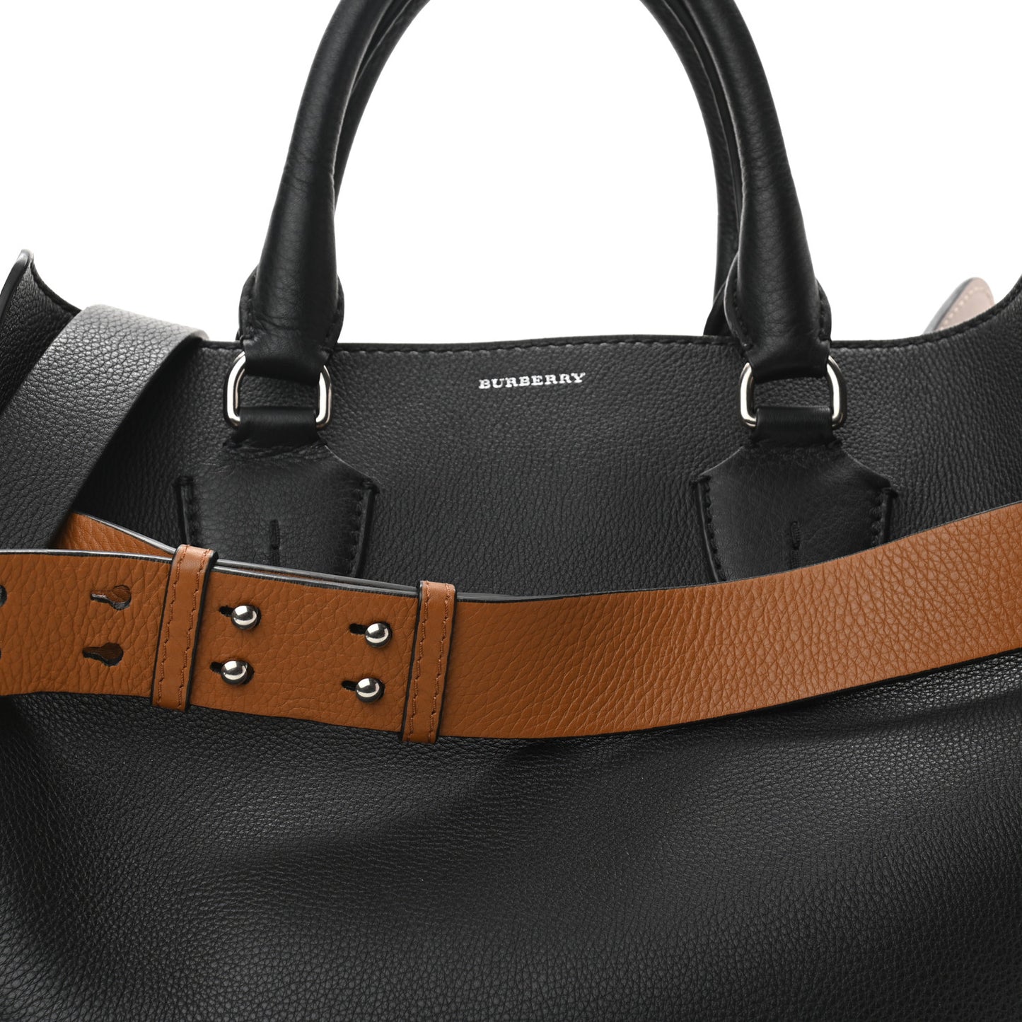 Marais Calfskin Large Belt Bag Black