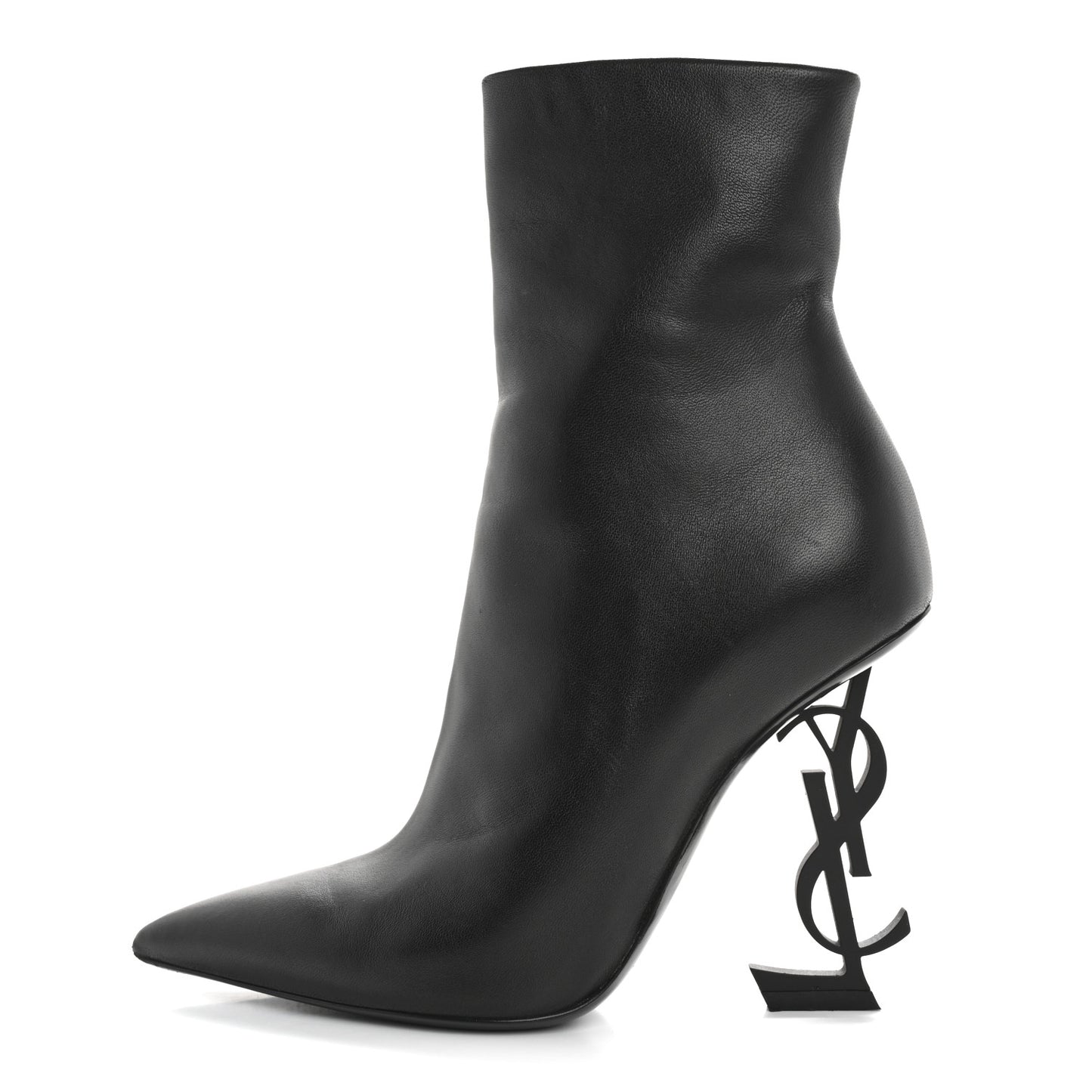 Calfskin Opyum Ankle Boots 36.5 Black