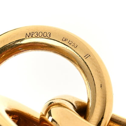 Louis Vuitton Monogram Chain Choker Necklace Gold 6 of 6