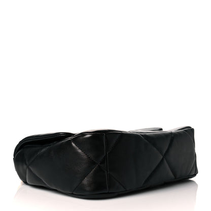 Chanel Lambskin Quilted Medium Chanel 19 Flap Black 4 of 11