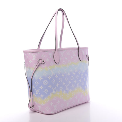 Louis Vuitton Monogram Escale Neverfull MM Pastel 3 of 11