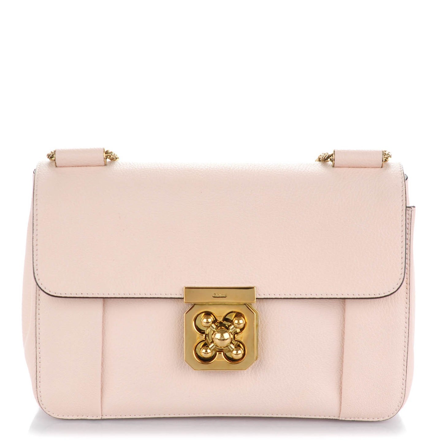 Goatskin Medium Elsie Shoulder Bag Blush