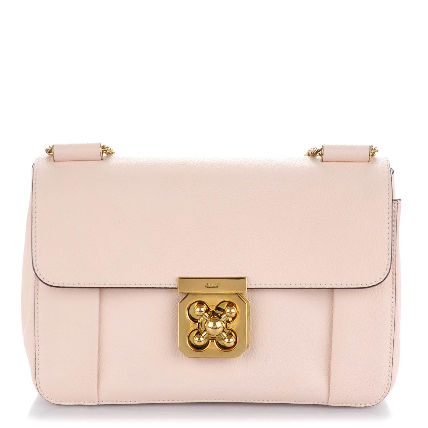 Chloe Goatskin Medium Elsie Shoulder Bag Blush 1 of 7